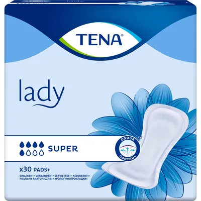 Produktbild von TENA LADY super Inkontinenz Einlagen 30 St