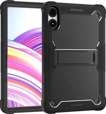 Produktbild von Schutzhülle für Xiaomi Poco Pad / Redmi Pad Pro 5G Robust Hybrid Tablet Hülle mit Ständer Schwarz