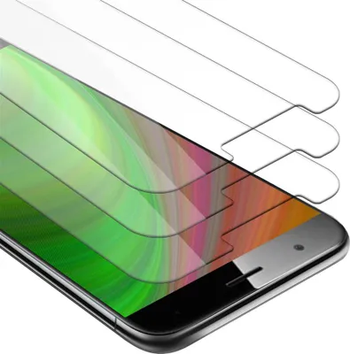Produktbild von Cadorabo 3x Panzer Folie für Huawei G7 PLUS Schutzfolie in Transparent Folie Tempered Display-Schutzglas