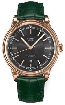 Zdjęcie produktu dla Zegarek męski Aviator V.3.32.2.242.4.GRDC-3 zielony