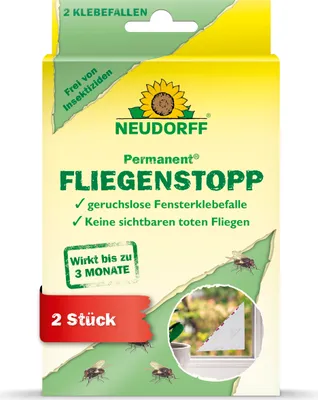 Produktbild von Neudorff Permanent FliegenStopp 2 St. Fliegen zuverlässig bekämpfen