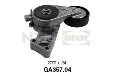 Produktbild von SNR GA357.04 Spannrolle Keilrippenriemen für VW Golf IV Schrägheck (1J1) GOLF VI (5K1) Golf V Schrägheck (1K1) POLO (9N) TOURAN (1T1, 1T2)