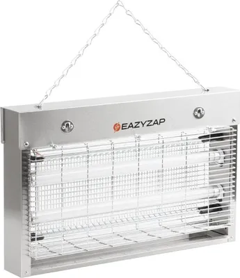 Obrázok produktu pre LED lampa na lapač múch Eazyzap z brúsenej nehrdzavejúcej ocele 14W