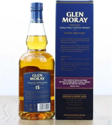 Produktbild von Glen Moray 15 Jahre - Speyside Single Malt Scotch Whisky