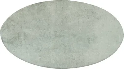 Produktbild von Lalee Heaven - Runder Teppich - Teppich - Teppich - Teppich - Hochflor - Super weich -bequem Flauschig - Kaninchenfell- 120x120 cm Rund Jadegrün