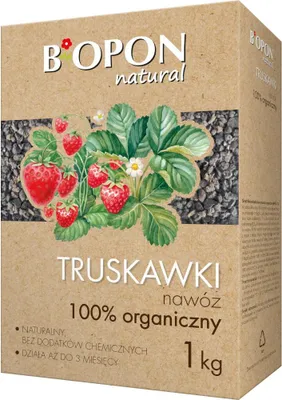 Produktbild von Organischer Dünger für Erdbeeren 1kg Natürliches Wachstum und Fruchtbildung