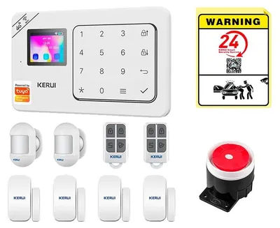 Produktbild von Alarmsystem, 4G Wireless-Konnektivität, intelligente App-Integration, Alarmset 2, EU-Stecker