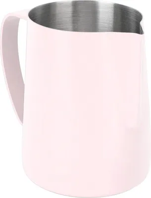 Produktbild von 600 ml Milchaufschäumer-Kanne – 304 Edelstahl Latte Art Krug mit Ausgießer & Innenmaß