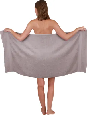 Produktbild von Betz Duschtuch 70x140 cm PALERMO 100% Baumwolle  Farbe: stone