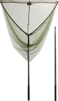 Immagine prodotto di DAIWA Emblema Carp Net rivestito in gomma, 280 cm, rete da sbarco per la pesca alla carpa, con asta per rete da sbarco in due pezzi, 11991-280