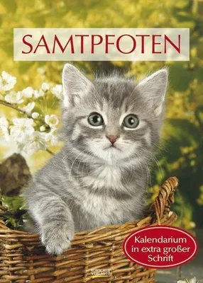Produktbild von Samtpfoten 2014 Grossdruck-Kalender