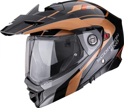 Obrázek produktu pro Helma Scorpion ADX-2 Kamps Enduro, černá/oranžová, M (57/58)