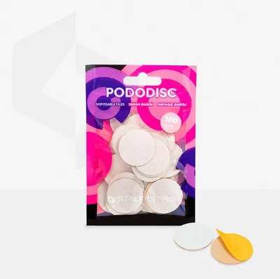 Produktbild von Staleks Pdodisc Overlays L 180er Körnung 50 Stk