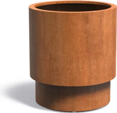 Produktbild von Adezz Extend Pflanzgefäß aus Corten-Stahl Wetterfest Pflanzkübel Blumentopf