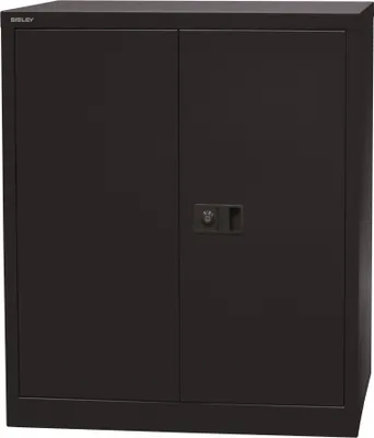Produktbild von Bisley Universal Flügeltürenschrank - Farbe: Schwarz