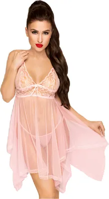 Zdjęcie produktu dla PENTHOUSE LINGERIE Naughty Doll S-M różowa