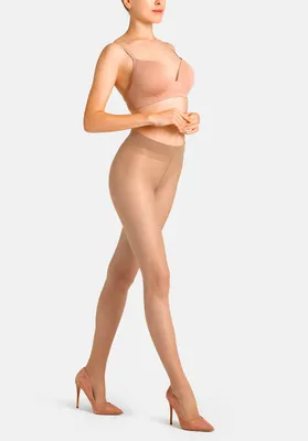 Produktbild von Camano Damen Strumpfhose Everyday 20 DEN Matt, Doppelpack Damen 37212 Beige 48-50