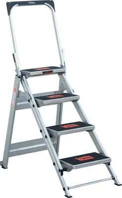 Produktbild von Little Giant mit Sicherheitsbügel - Stufenanzahl: 4, Standhöhe: 92 cm