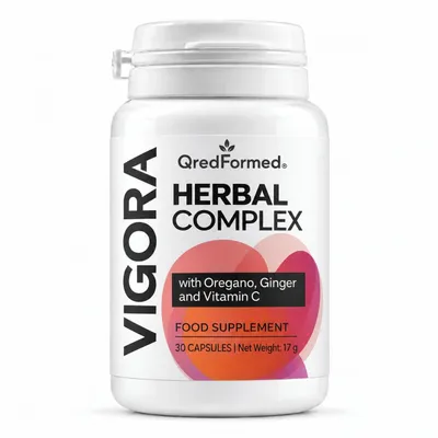 Produktbild von VIGORA – Tägliche Vitalitäts- & Wellness-Unterstützung für Männer – 30 Capsules