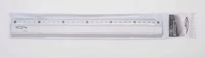 Produktbild von Graphholex Lineal, Aluminium, 30 cm