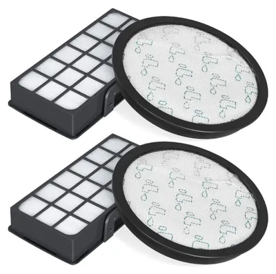 Produktbild von 2 Stück HEPA Filter für Rowenta Silence Force Cyclonic 4AAAA RO7647EA RO7663EA RO7676EA RO7681EA (Modell RO76xx) Staubsauger, Ersatzfilter