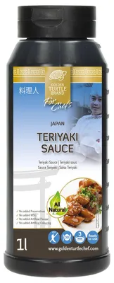 Obrázek produktu pro Golden Turtle Chef Teriyaki omáčka klasická japonská 1000ml