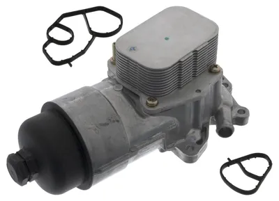 Produktbild von FEBI BILSTEIN 192739 Ölkühler Motoröl für FORD Fiesta Mk6 Schrägheck (JA8, JR8) Fiesta Mk5 Schrägheck (JH1, JD1, JH3, JD3) Focus II Schrägheck FUSION