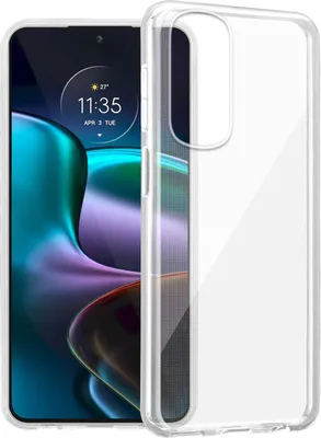 Produktbild von Cadorabo Hülle für Motorola EDGE 30 Schutz Hülle in Transparent Schutzhülle TPU Silikon Cover Etui Case