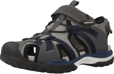 Produktbild von GEOX J BOREALIS BOY Casual Sport Kinder Outdoor (Halb)Sandale Gr.28-41 EUR 31-grau