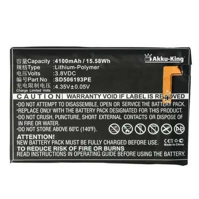 Akku fuer Elephone P8000 - 4100mAh