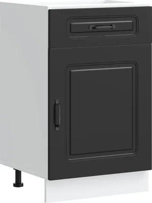 Produktbild von vidaXL Küchenunterschrank Kalmar Schwarz Holzwerkstoff