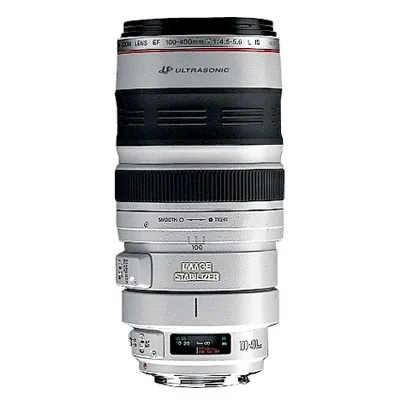 Produktbild von Canon EF 100-400mm f/4.5-5.6L IS USM, 17/14, 100 - 400 mm, Bildstabilisator, Autofokus
