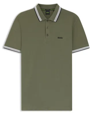 Produktbild von Boss Herren Poloshirt Paddy Regular Fit aus 100% Baumwolle