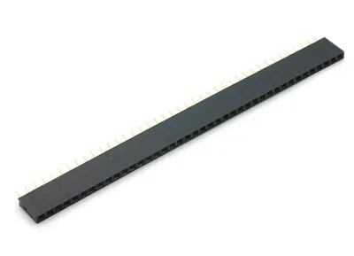 Produktbild von Buchsenleiste, 1x 40-polig, RM 2,54, gerade