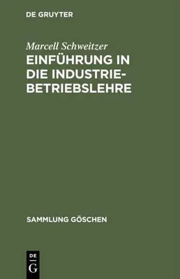 Produktbild von Einführung in die Industriebetriebslehre