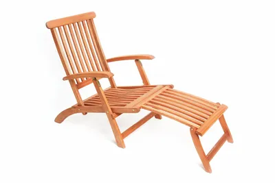 Produktbild von Merxx Deckchair, klappbar, Rückenlehne verstellbar - Eukalyptus