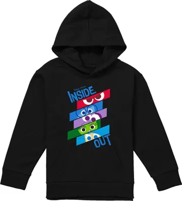Immagine prodotto di Inside Out 2 - Felpa con cappuccio "Emotions Slice" per bambini TV23056 (140-146) (Nero)