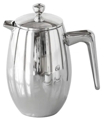 Isolierkanne 0,65 l Edelstahl silber doppelwandig