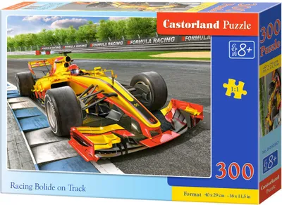 Produktbild von Castorland Racing Bolide on Track, 300 Stück(e), Fahrzeuge, 8 Jahr(e)