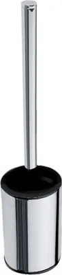 Produktbild von BOMEGA WC-Bürstengarnitur Messing Chrom poliert 90x365x90 mm für Bad & WC >> freistehend anwendbar