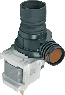 Produktbild von Ablaufpumpe Laugenpumpe 30W Electrolux AEG Zanussi 140000443022 14000044302 Magnettechnikpumpe Pumpenstutzen auch Rex Schulthess Novamatic JohnLewis Husqvarna Juno Ikea