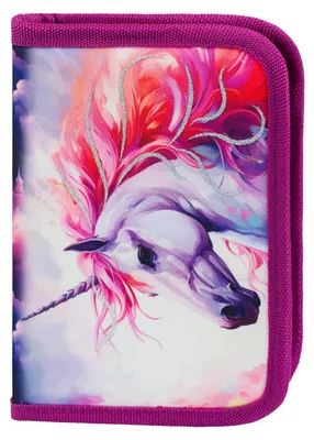 Produktbild von Federmäppchen für Mädchen - Schul-Federmäppchen, Federmäppchen, Schreinetui - Etui, Federmäppchen, Schul-Federmäppchen (Royal Unicorn)