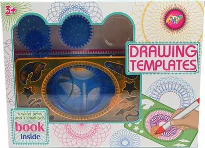 Zdjęcie produktu dla Spirograf Zestaw Do Rysowania Dla Dzieci Szablony Wzory Geometryczne