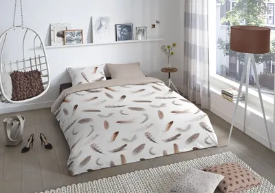 Zdjęcie produktu dla Muller Textiles 7020.00.28, Koc do nakrycia w zestawie, Poszewka na poduszkę dołączona