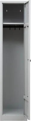 Produktbild von Gürkan Spind lichtgrau 104915, 1 Schließfach 40,0 x 50,0 x 180,0 cm