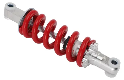Obrázek produktu pro 200mm tlumič pro motocykly, 1500 lb, nastavitelný tlumič s pružinou 10 mm pro 50cc, 70cc, 90cc, 110cc, 125cc, čtyřkolky a motokáry