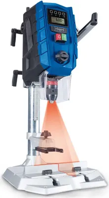 Produktbild von Scheppach Tischbohrmaschine DP60 | Digitaldisplay | LED-Licht & Laser | Bohrfutter 1,5–13mm | 710 W | 2-Gang Bohrmaschine mit variabler Drehzahl