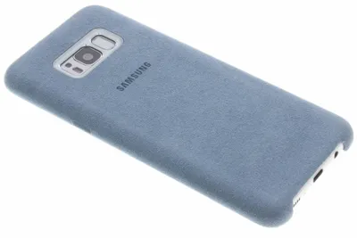 Produktbild von Samsung Original Alcantara Cover Mintgrün kompatibel mit Galaxy S8 Plus
