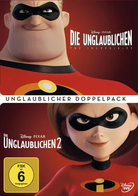Produktbild von Die Unglaublichen 1+2 Doppelpack [DVD]