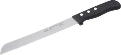 Produktbild von STUBAI hochwertiges Brotmesser | 200 mm | Brotsäge Tirol mit Wellenschliff aus Edelstahl für müheloses Schneiden von Brot, Kuchen & anderen n, rostfrei, spülmaschinenfest